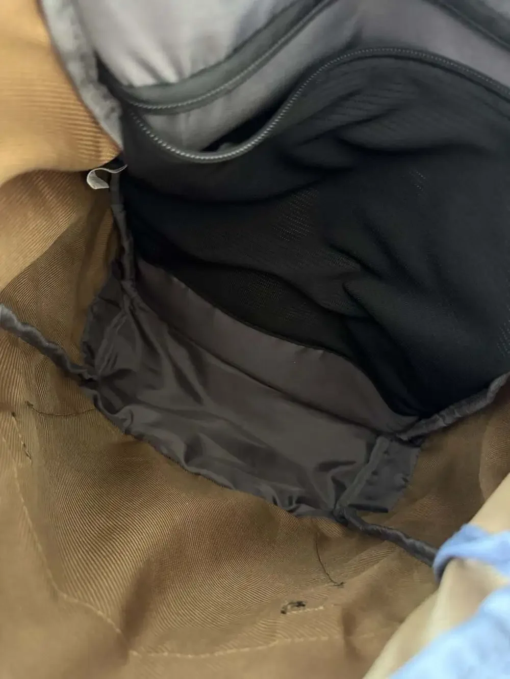 Volcom Brown and Green Flap Backpack with Buckle Straps excellent condition.